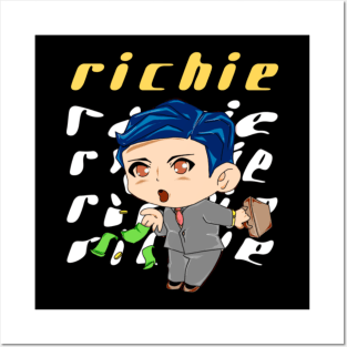 Richie the rich boy Posters and Art